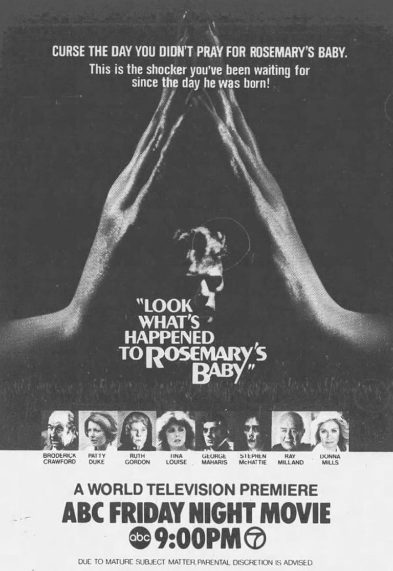 Look What Happened To Rosemary’s Baby (1976) – Mid-Life Crisis Task Force